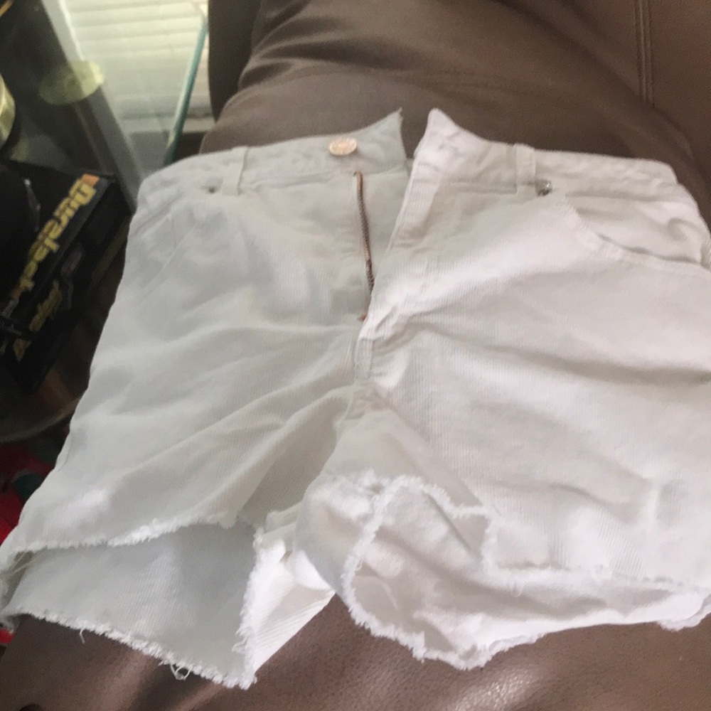 Corduroy shorts